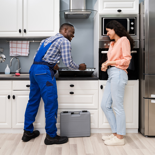 can you provide an estimate for cooktop repair before beginning any work in Credit River MN